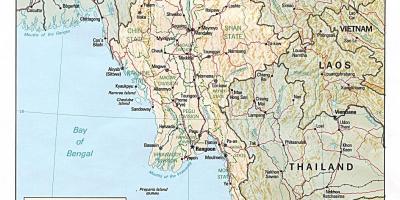 Offline Myanmar map